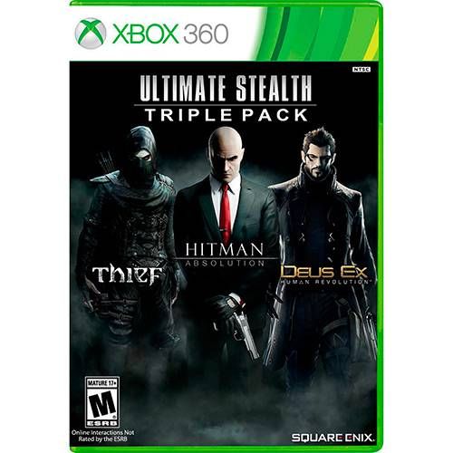 Ultimate Stealth Triple Pack - XBOX 360 Seminovo