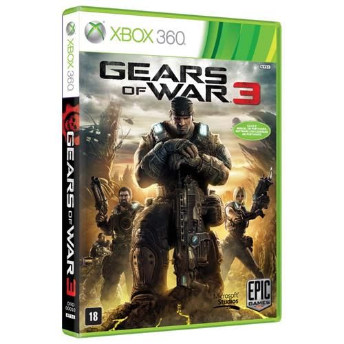 Gears of War 3 - Xbox 360 Seminovo
