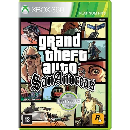 Grand Theft Auto: San Andreas (GTA) - Xbox 360 Seminovo