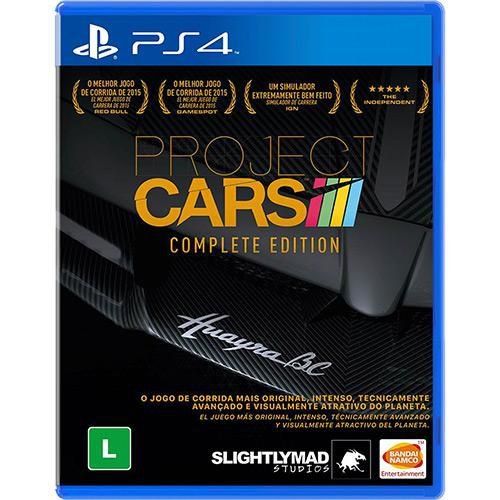 Project Cars Complete Edition - PS4 Seminovo