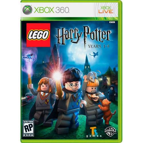Lego Harry Potter 1-4 - Xbox 360 Seminovo