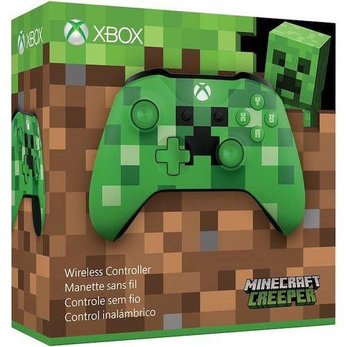 Controle Sem Fio (Minecraft Creeper) - XBOX One