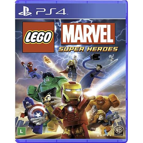 Lego Marvel Super Heroes - PS4 Seminovo