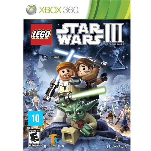 Lego Star Wars III - Xbox 360 Seminovo