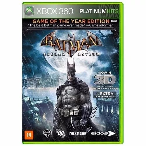 Batman Arkham Asylum - Xbox 360 Seminovo