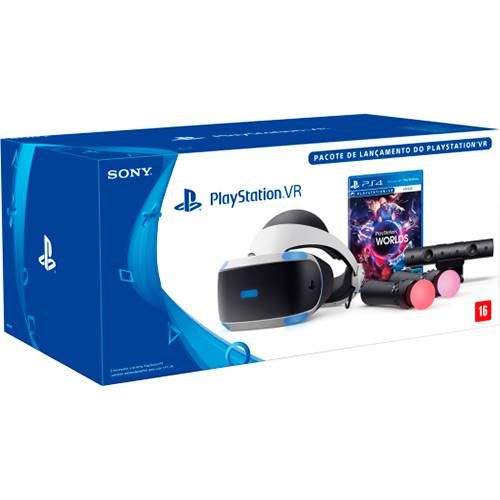Playstation Vr Bundle + Virtual Worlds