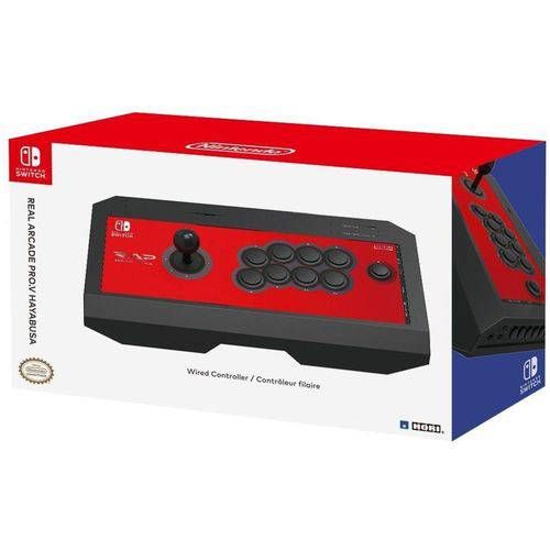 Controle Real Arcade Pro V Hayabusa (Hori) - Switch