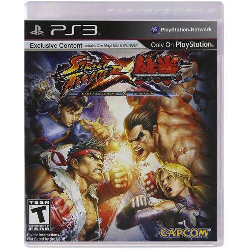 Street Fighter X Tekken - Ps3 Seminovo