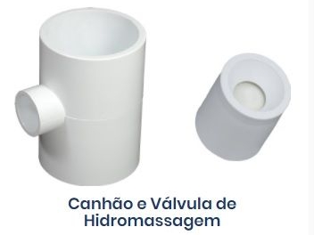 Dispositivo para Piscinas de Fibra - Canho de hidro.