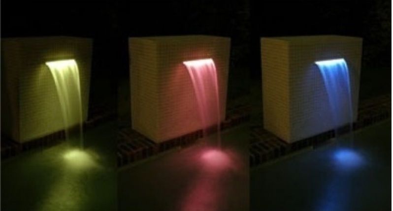 Cascata de Embutir com LED