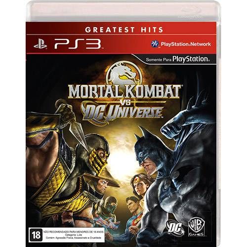 Mortal Kombat Vs. DC Universe - PS3 Seminovo
