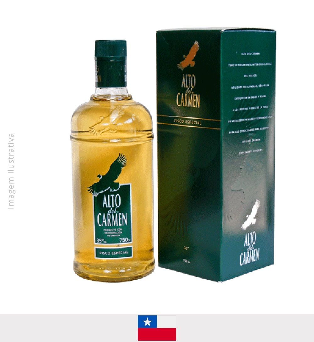 Pisco Alto del Carmen 35° Especial 750ml - Pisco Alto del Carmen 35° Special