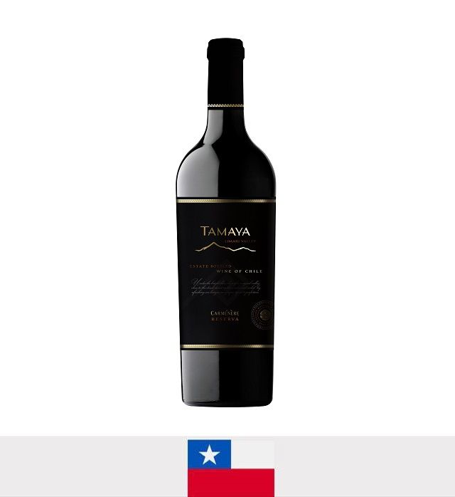 Vinho Tamaya Reserva Carmenere 750ml - Vinho Tamaya Reserva Carmenere 750ml