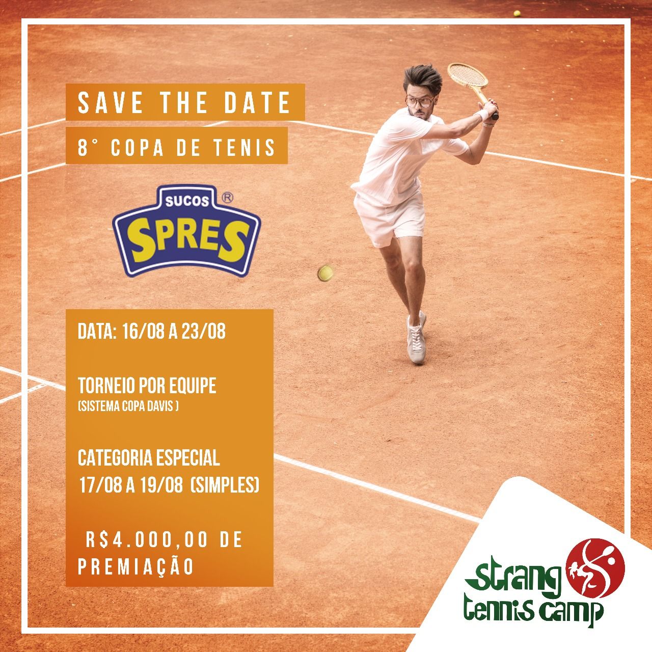 8 Copa de Tnis Sucos Spres - Sistema Copa Davis
