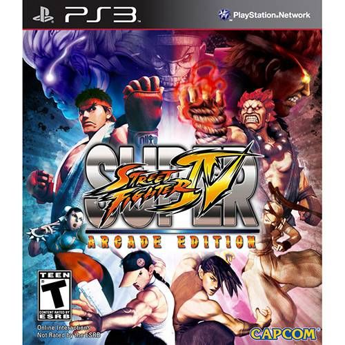 Super Street Fighter IV: Arcade Edition - PS3 Seminovo