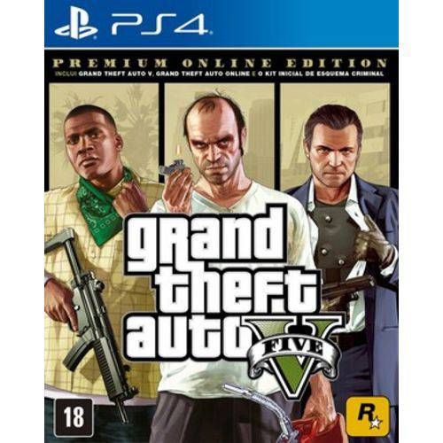 Grand Theft Auto V (GTA) - Premium Edition - PS4