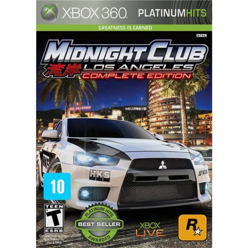 Midnight Club Los Angeles: Complete Edition - Xbox 360 Seminovo