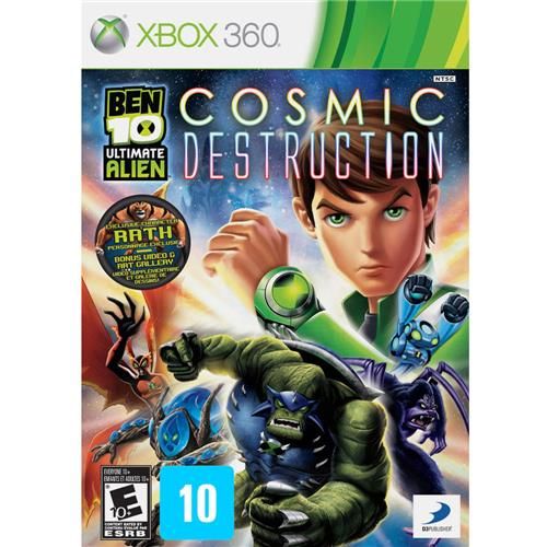 Ben 10 Ultimate Alien: Cosmic Destruction - Xbox 360 Seminovo