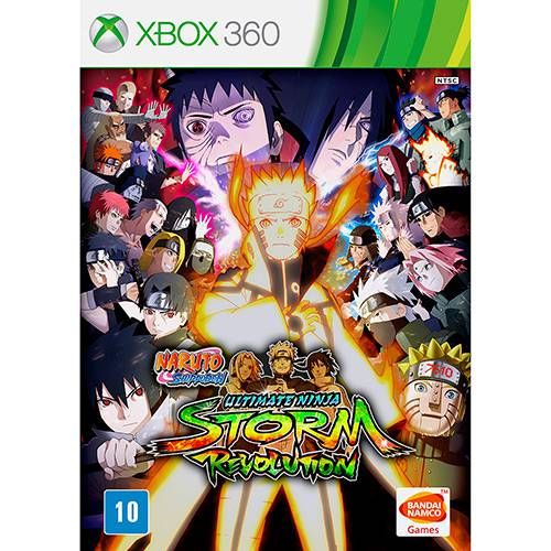 Naruto Shippuden Ultimate Ninja Storm Revolution - Xbox 360 Seminovo