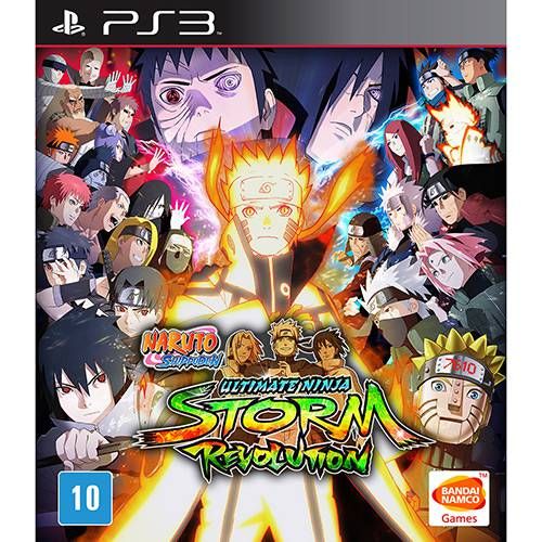 Naruto Shippuden Ultimate Ninja Storm Revolution - PS3 Seminovo