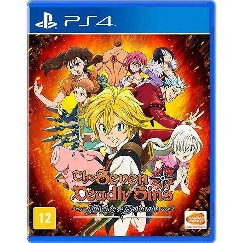 The Seven Deadly Sins Knights Of Britannia - PS4 Seminovo