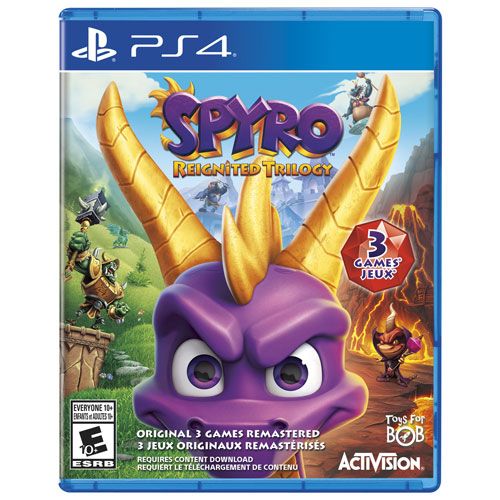 Spyro Reignited Trilogy - PS4 Midia Fisica