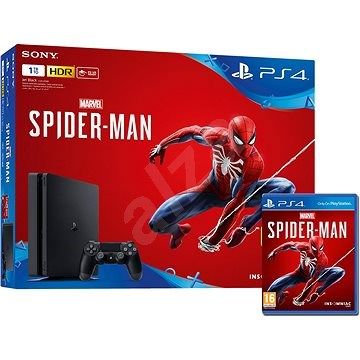 Playstation 4 Slim 1TB + Jogo SPIDER MAN