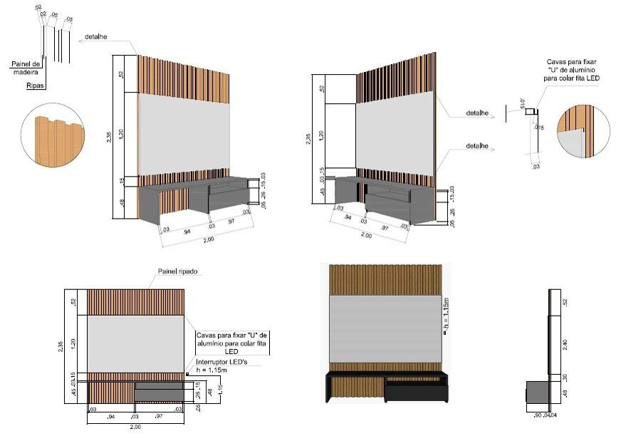 Projeto design de interiores - Construinove