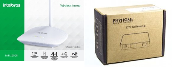 KIT Phyhome Comodato com roteador Intelbras 1000N