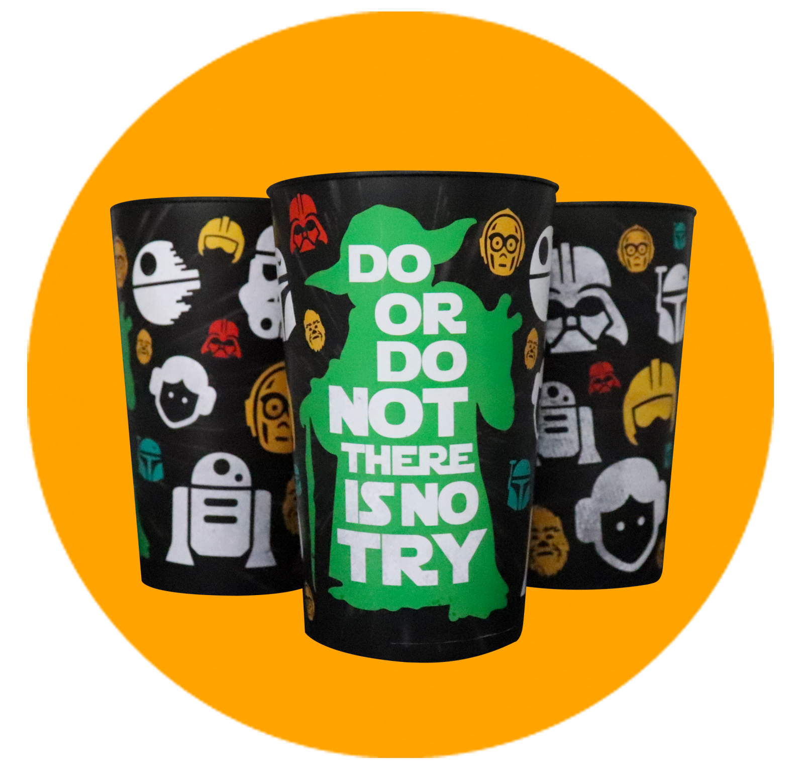 Copo Label 550ml - Yoda - Copo personalizado Label 550ml