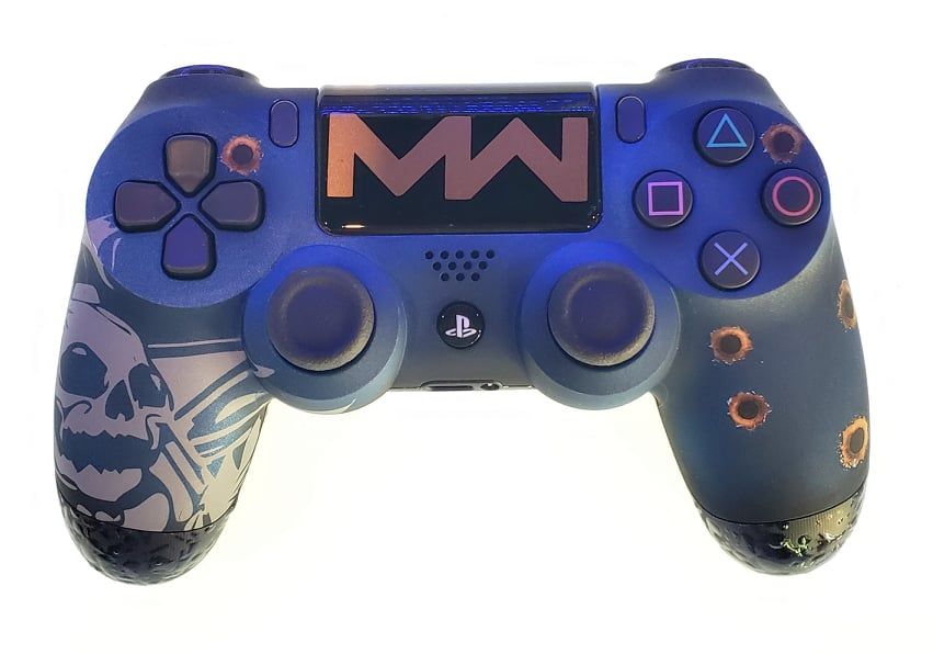 Controle Original Sony COD Modern Warfare Azul - Ps4