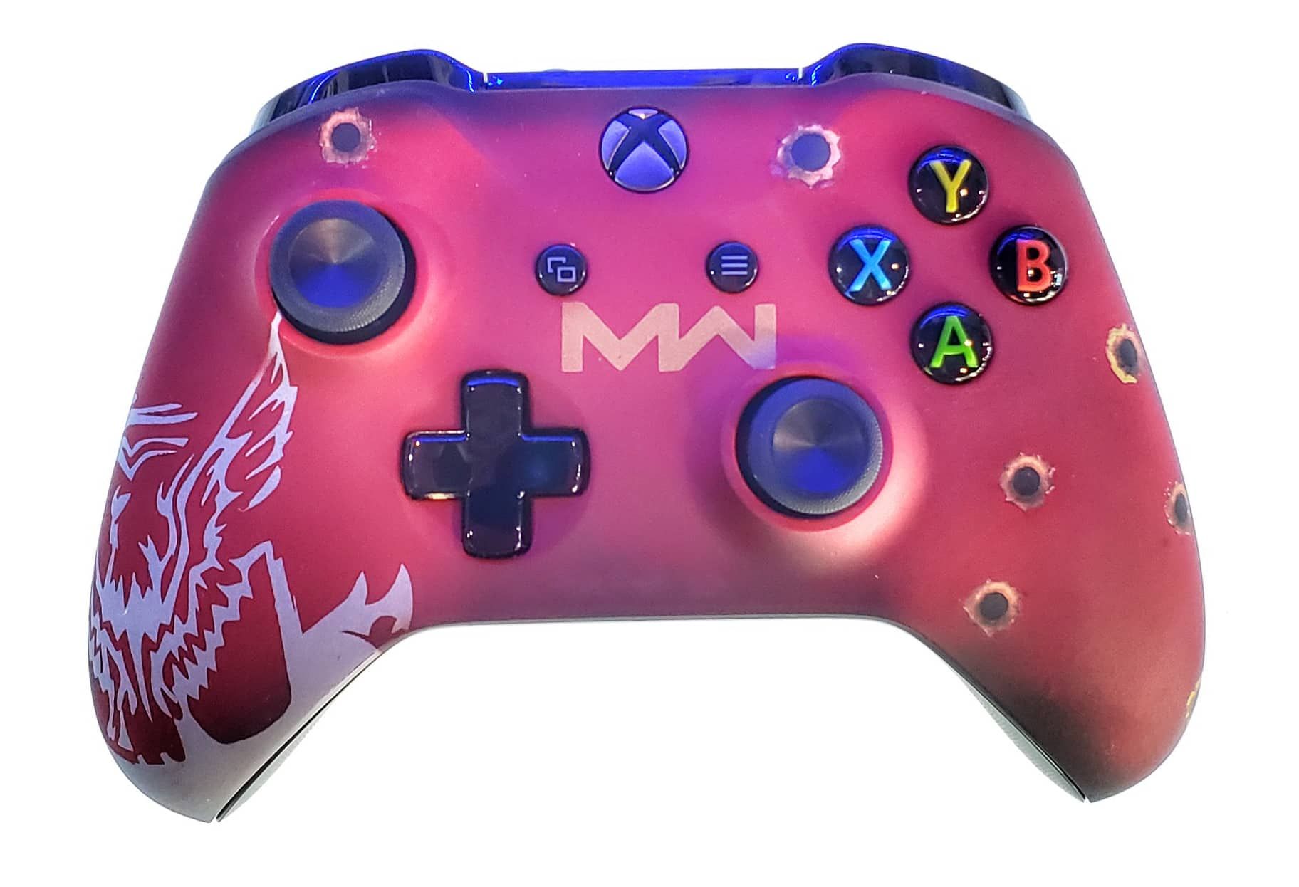 Controle Original Microsoft COD MW Vermelho - Xbox One