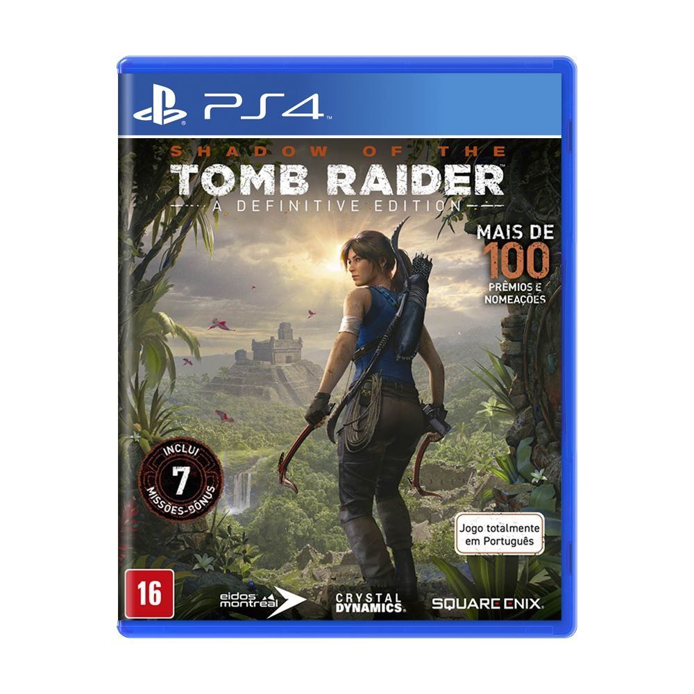 Shadow Of The Tomb Raider Definitive Edition - PS4 Midia Fisica