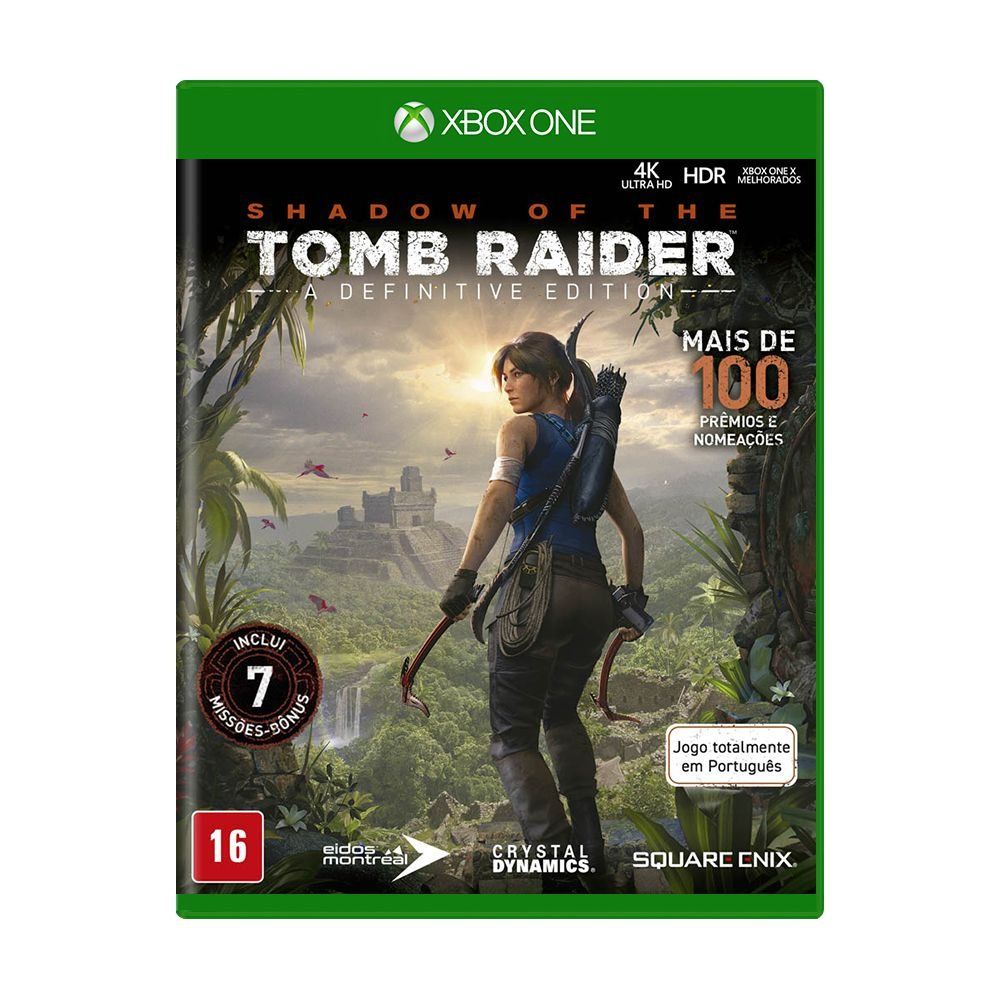 Shadow Of The Tomb Raider Definitive Edition - Xbox One Midia Fisica