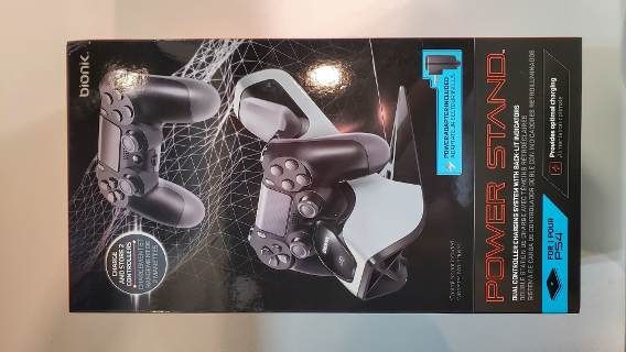 Base Carregadora Com 2 Baterias PS4 Power Stand Bionik