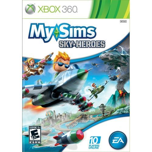Jogo My Sims Sky Heroes - Xbox 360 Mídia Fisica Usado