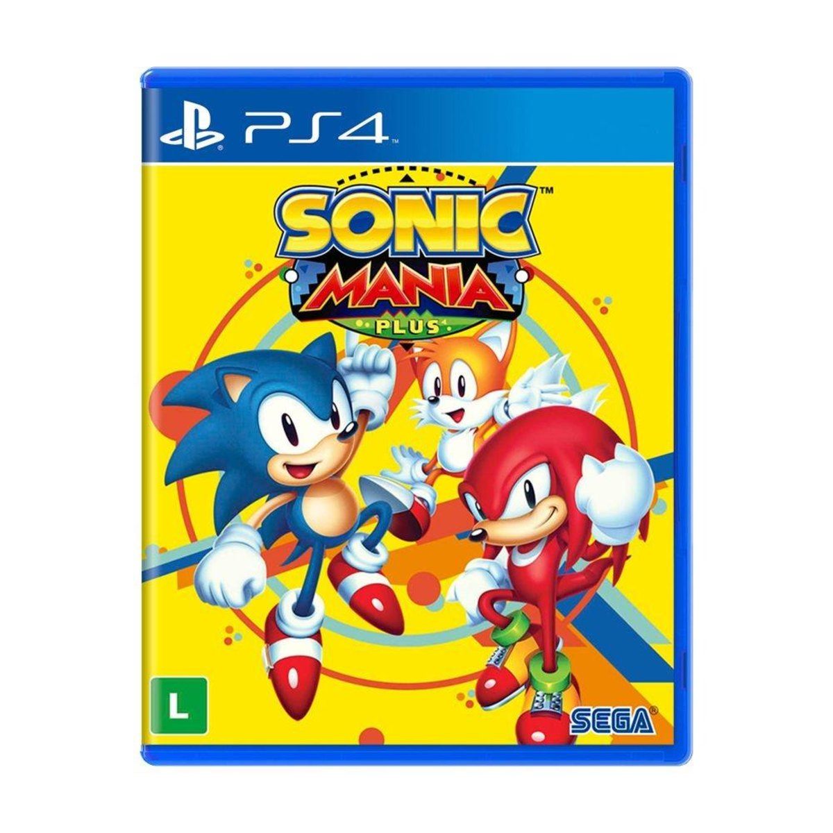 Jogo Sonic Mania - PS4 Mídia Física