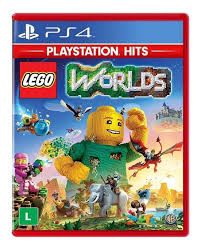 Lego Worlds Playstation Hits - Ps4 Mídia Física