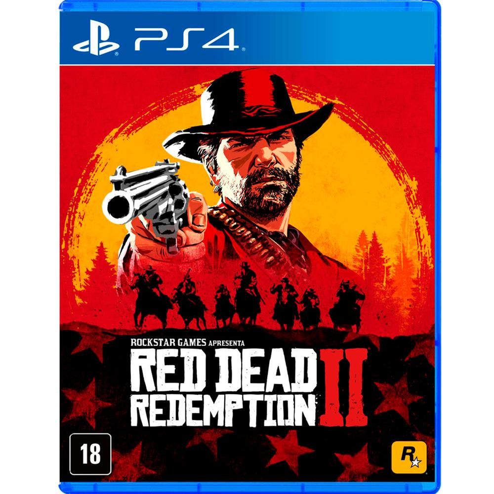 Jogo Red Dead Redemption 2 - Ps4 Mídia Física Usado