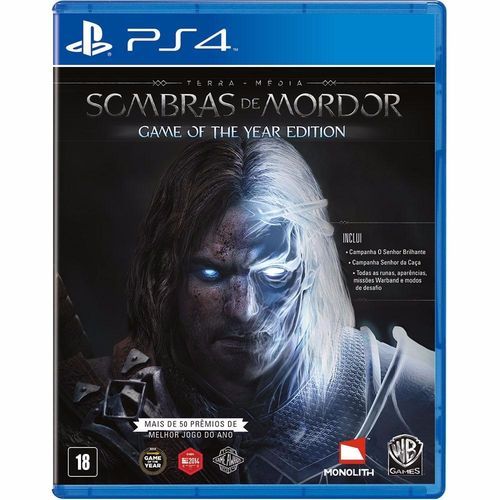 Terra-Média: Sombras de Mordor - PS4 Semi-novo