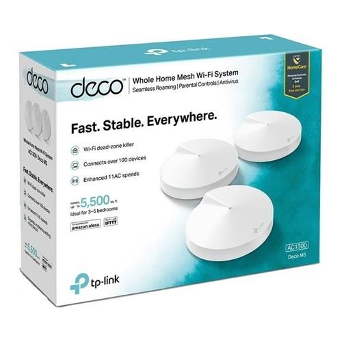 Roteador TP-Link Deco M5 (3-pack) branco 100V/240V