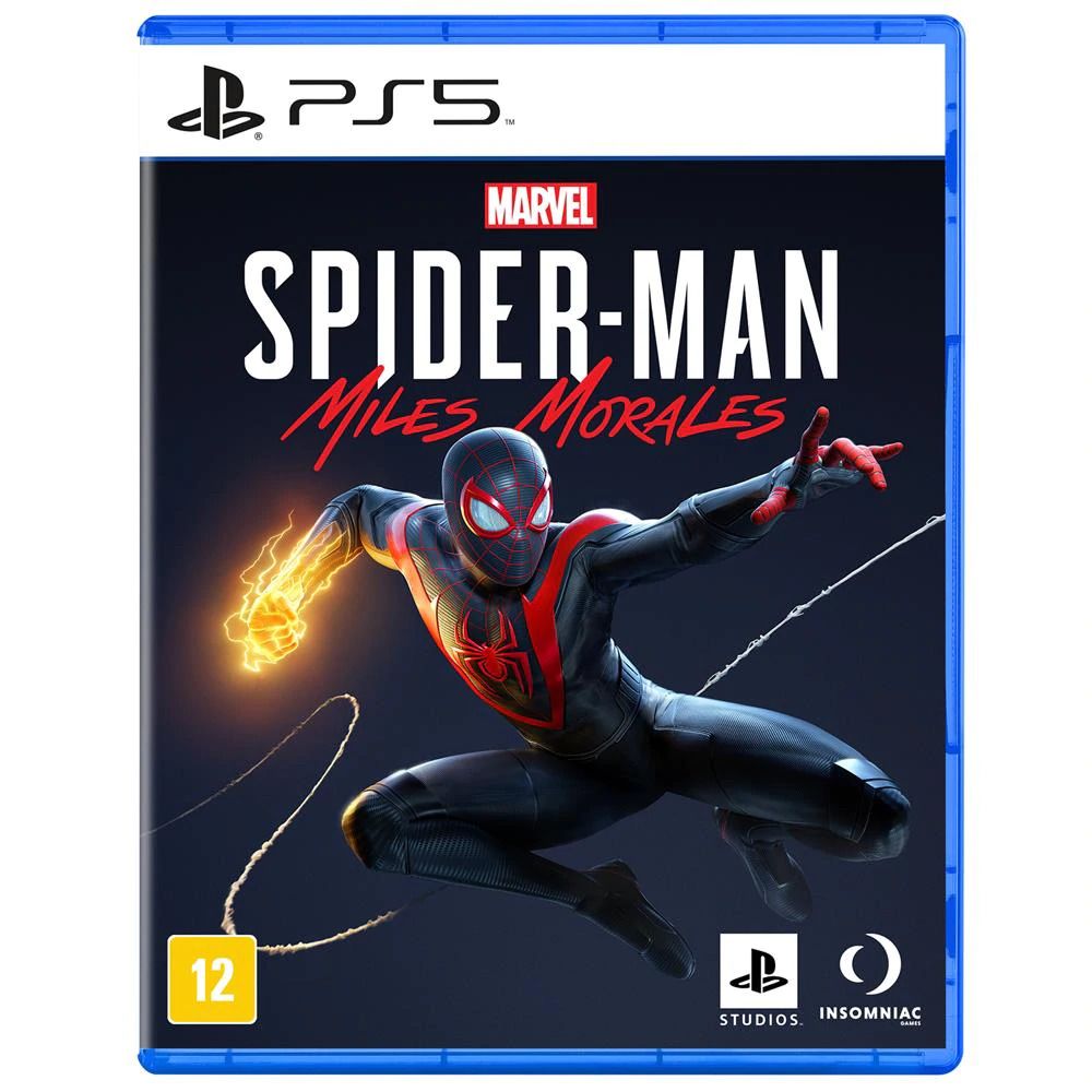 Jogo Spider Man: Miles Morales - Ps5 Mídia Física Pré Venda 12/11/2020