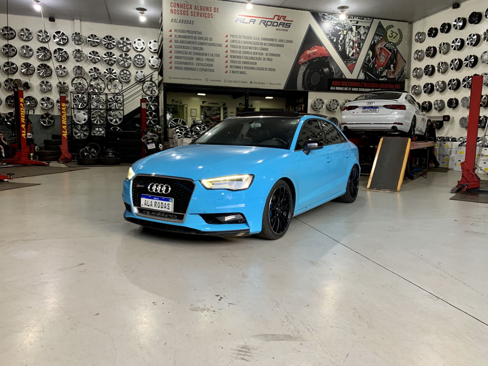 AUDI A3 SEDAN BLUE