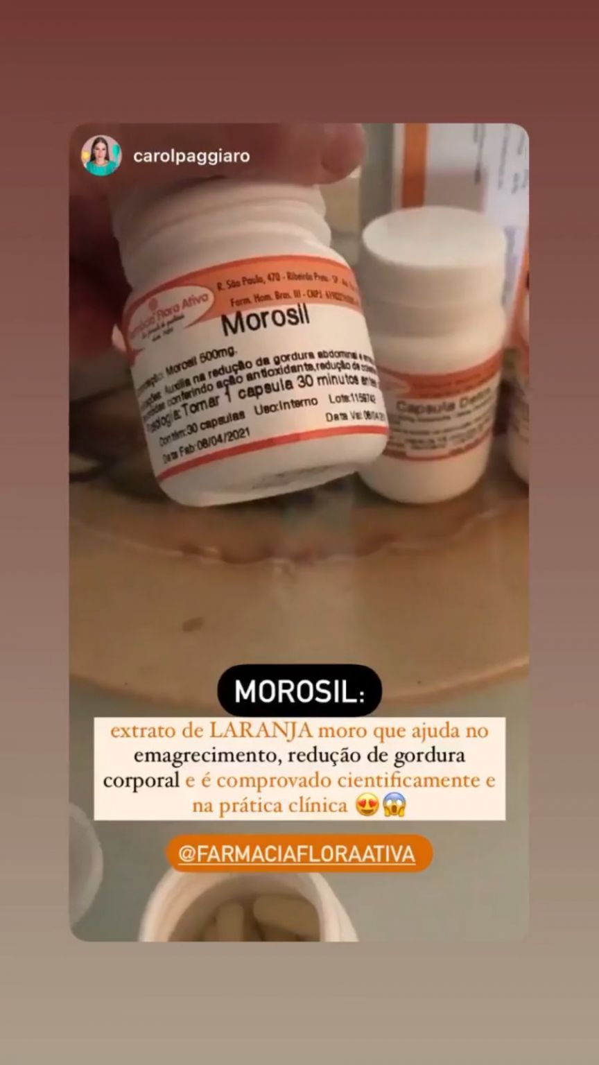 Morosil® 500Mg 30 Doses Com Selo De Autenticidade