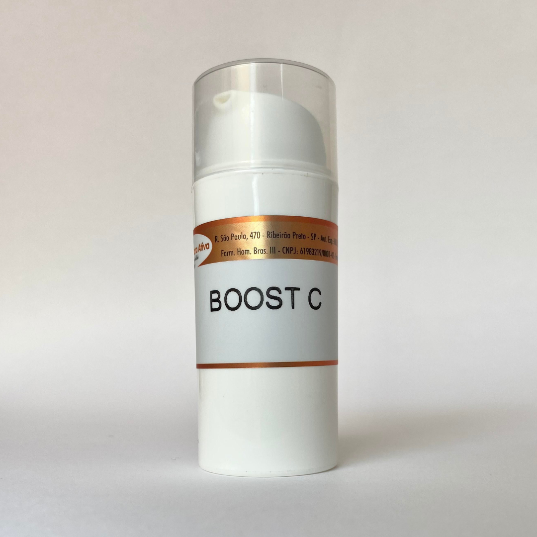 Boost C - Hidratante Premium com Vitamina C e Ácido Hialurônico