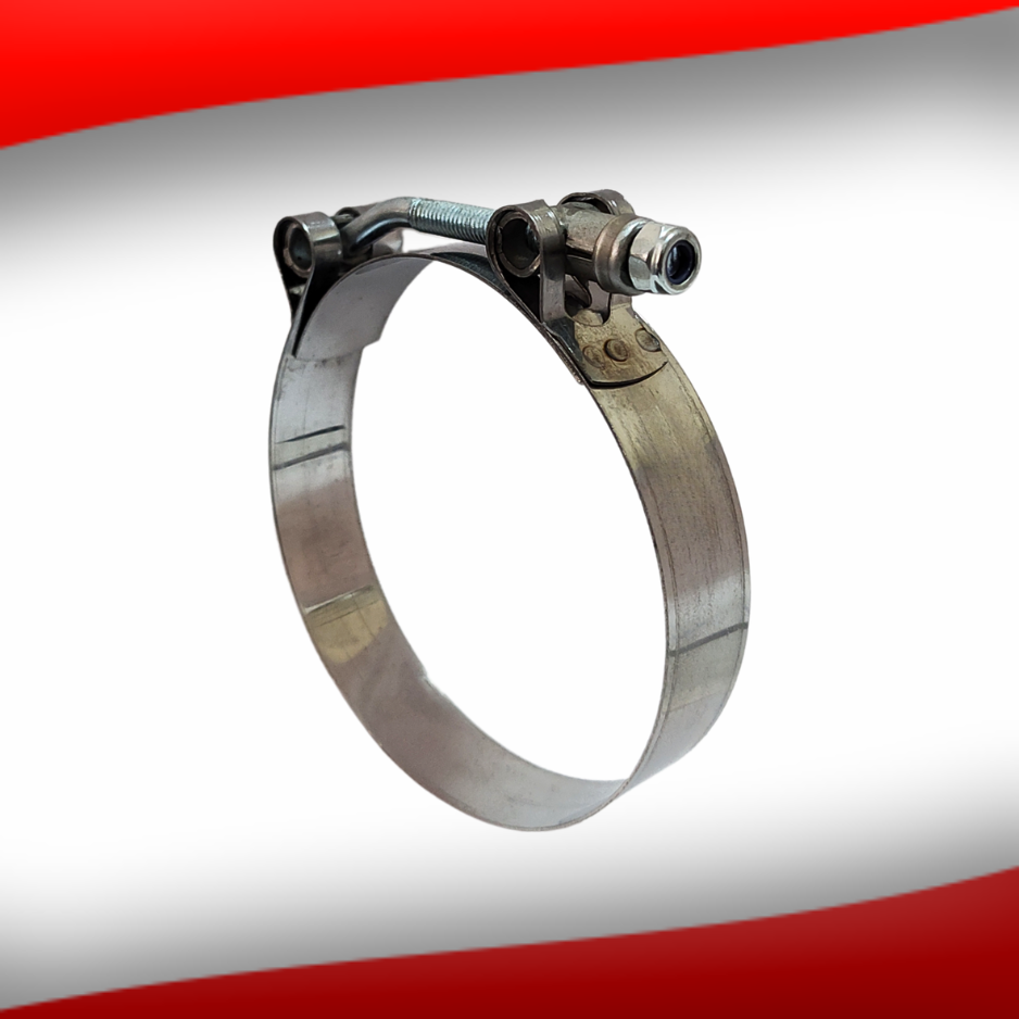 Abraadeira Tucho de Ao Inox - 80 x 89 - 3.3/16' x 3.9/16'
