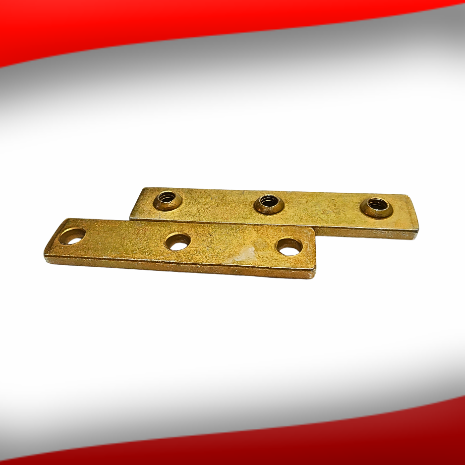 Abraadeira Dupla pesada tres parafuso 38/38mm - CB01478377