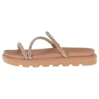 Tamanco Feminino Salto Baixo Vizzano Bege 6459.318