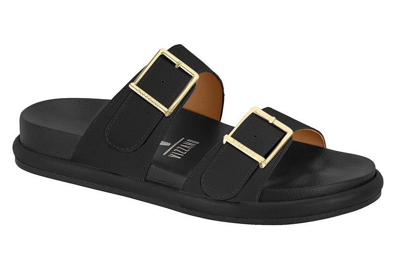 Tamanco Flat Vizzano 6507.102 Preto