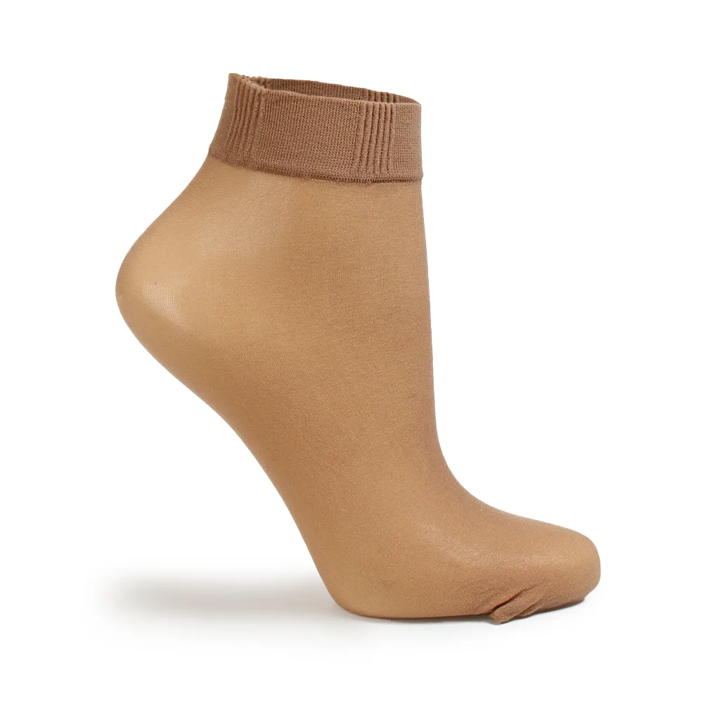 Meia Soquete Lupo Bege